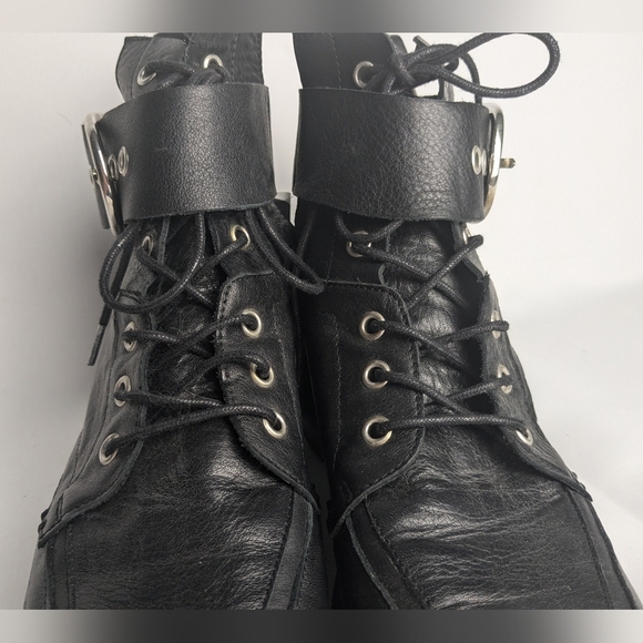 L'INTERVALLE Black Ankle Boots - Picture 3 of 12